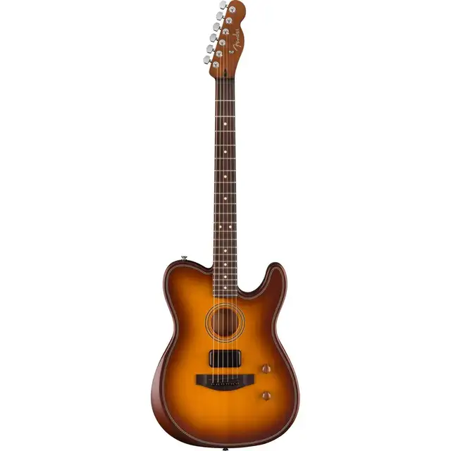 Fender Acoustasonic Standard Telecaster Acoustic Electric Guitar in Guitars in Kingston - Image 2