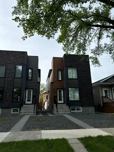 Basement suite available for rent April 15. New duplex with 2 bed and 1 bath. In suite laundry inclu...