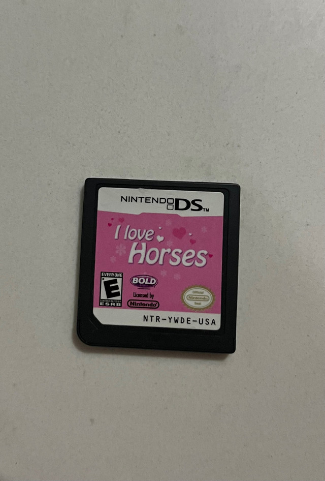 I love horses. Nintendo DS dans Nintendo DS  à Ville de Montréal