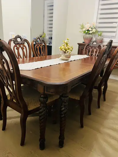 Ashley dinning table set , View more