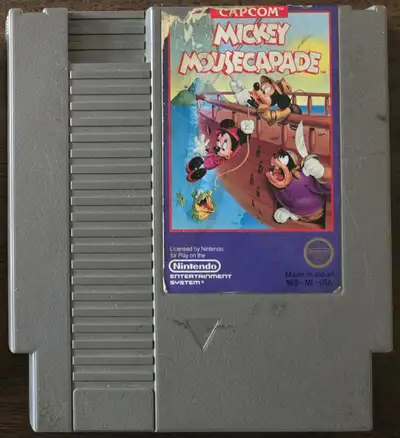 Jeu NES Mickey Mousecapade, View more