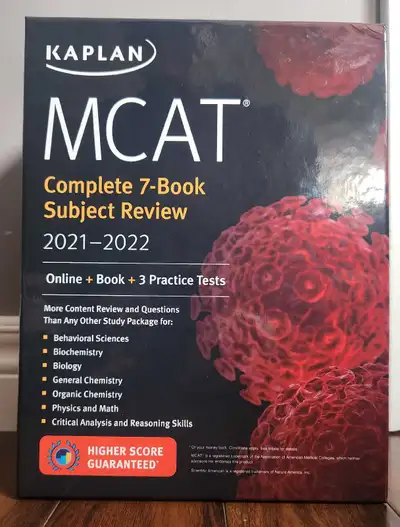 Kaplan MCAT books, View more