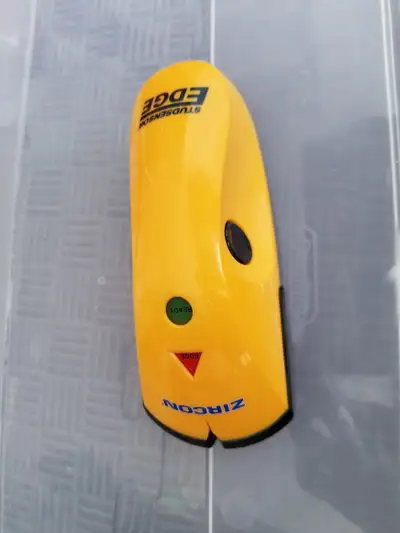 stud finder works well. takes 9v battery (not included), View more