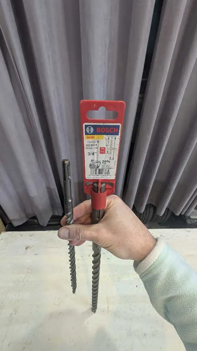 2 Bosch SDS-Plus Hammer Drill Concrete Bits in Power Tools in Oshawa / Durham Region - Image 3