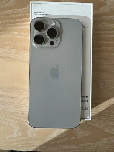 IPhone 15 Pro Max 256GB Unlocked, View more