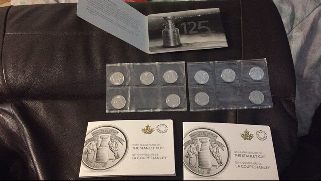 Stanley cup anniversary coin set quarters  in Arts & Collectibles in Hamilton