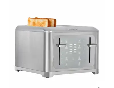 Brand New Cuisinart 1580 4 Slice Touch Screen Toaster, View more