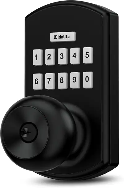 NEUF: Serrure porte entrée sans clé clavier électronique, View more