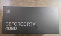 Unused video card NVIDIA RTX 4080 16GB GDDR6X with recipet