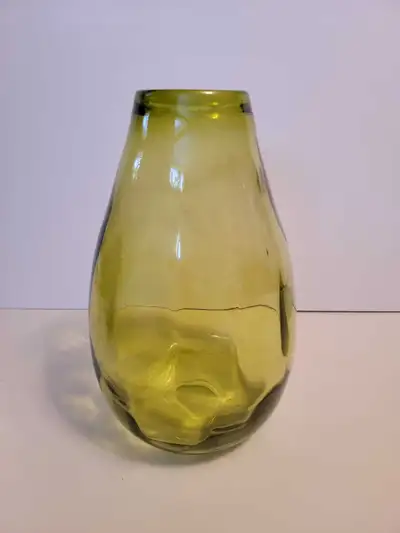 Green Glass Vase, View more