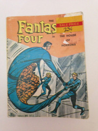 The Fantastic Four in The House of Horrors (Whitman 1968 A Big L