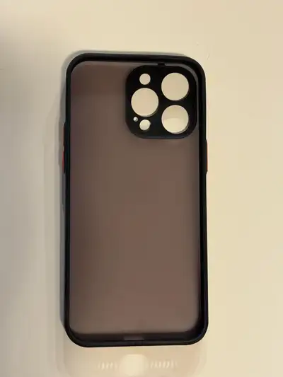 iPhone 15 pro max case black mat, View more
