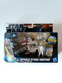 Star Wars Republic Attack Dropship with Clone Pilot