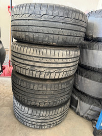 245/40/18 - Dunlop Sport Maxx RT - Summer Tires - 70% tread
