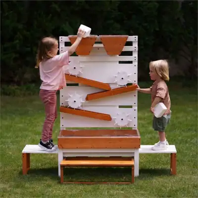 New Avenlur Large Wooden Water Table – Multi-Level Play Station, View more