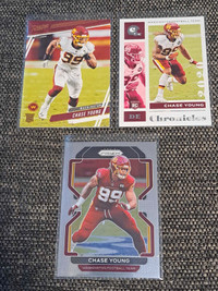 Chase Young Football cards 
