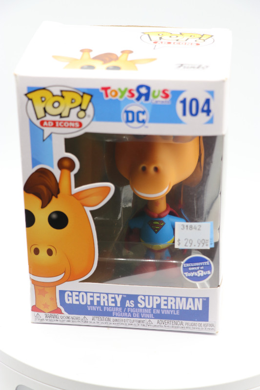 Funko POP! Ad Icons: DC - Geoffrey as Superman (#31842) in Other in City of Halifax