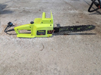 Poulan electric chainsaw