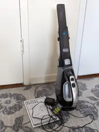 BLACK+DECKER Car Handheld Vacuum, Cordless, Black