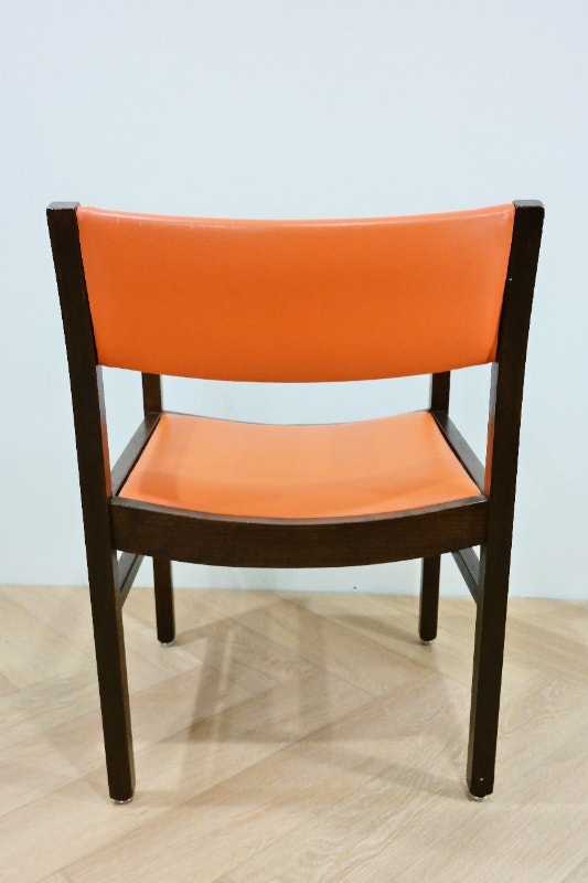 Vintage Retro H. Krug Furniture Co. modern square armchair Chairs
