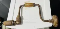 Antique hand drill