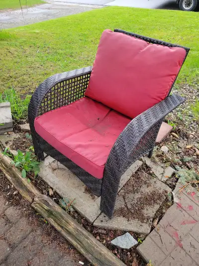 Wicker Patio Chair, View more