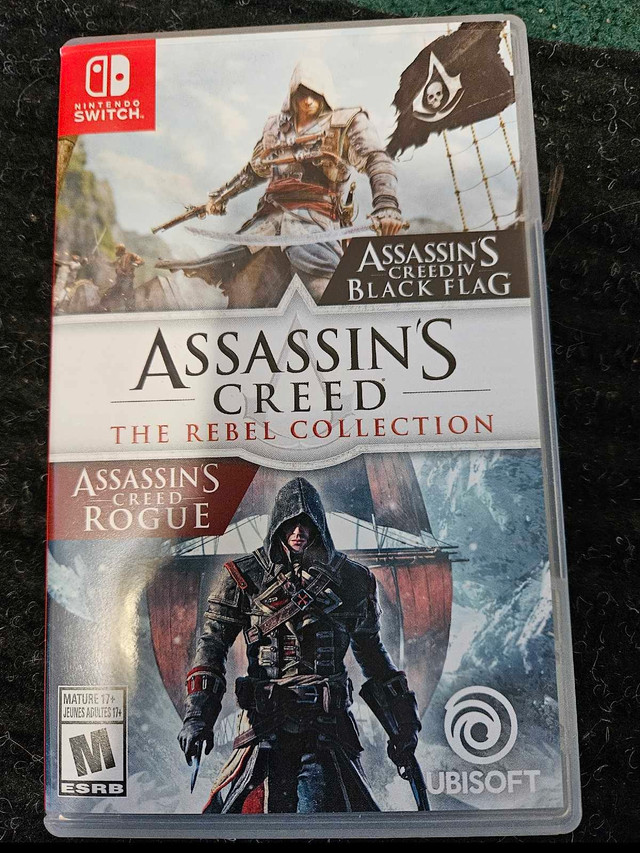 assassins creed rebel collection (includes black flag and rogue  in Nintendo Switch in Renfrew