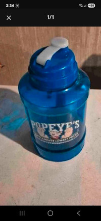 Popeye's Water Bottle