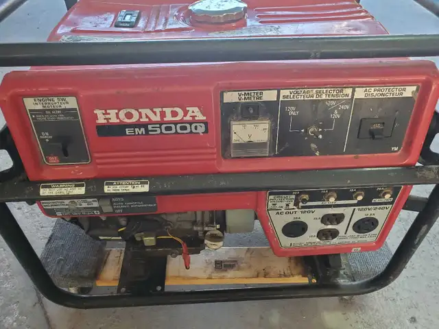 Honda EM 5000 Generator | Power Tools | Ottawa | Free local classifieds ...