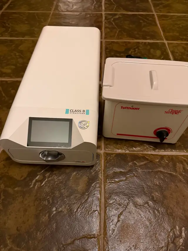 Enbio S Autoclave and Tuttnauer Ultrasonic Cleaner in Health & Special Needs in Charlottetown - Image 3