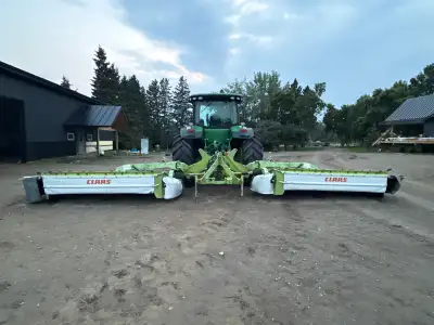 2009 mowers with flails, good condition, 30’ cut. 30 acre an hour cutting average. Speed spring lock...