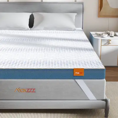 BRAND NEW IN BOX - New Maxzzz Mattress Topper Twin, 4 I...  LOT#, View more