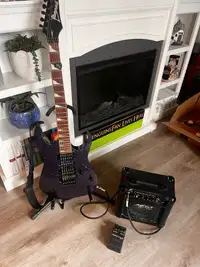 Beginner Electric Guitar Set - Guitar with Accessories $350 obo 