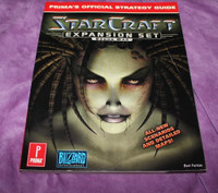 Vintage Collectible Book: StarCraft Expansion Set "Brood War"
