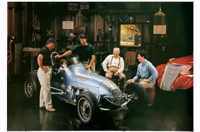 RARE 1993 Andretti Racing Ltd Edition Print The Beginning , View more