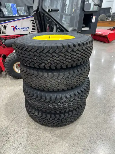 SnowWolf Wolf Paws Skid Steer Winter Tires for Sale. Size: 7.50-16 Center: 6 inch hub with 8 Bolts M...