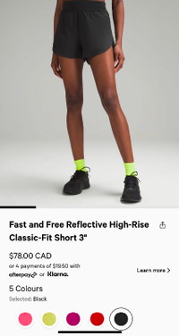 Lululemon Shorts - FAST AND FREE