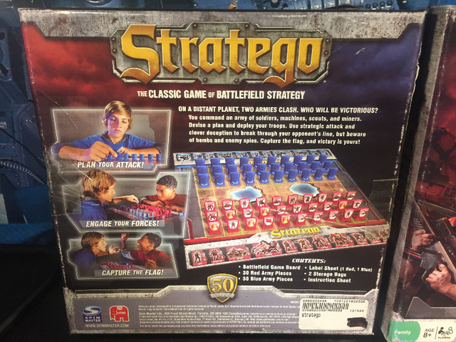 Stratego Classic Battlefield Strategy Board Game in Toys & Games in Winnipeg - Image 2