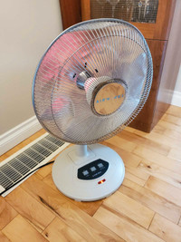 Oscillating Infrared space heater