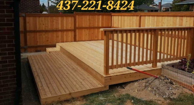 fences and decks  in Decks & Fences in Oakville / Halton Region - Image 3