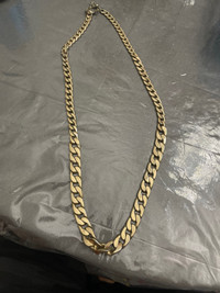 Gold  Costume jewellery chain 