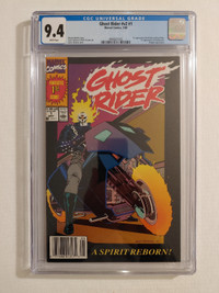 Ghost Rider #1 (CGC 9.4) HTF Newsstand