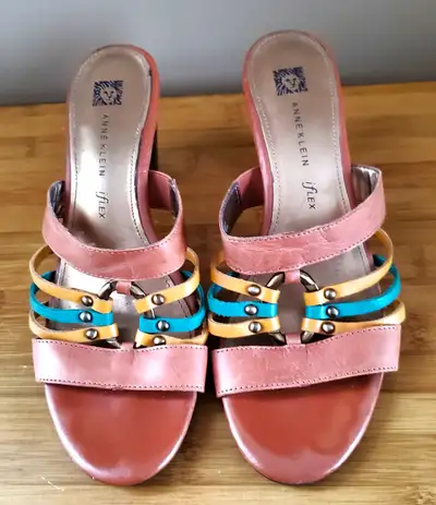 "ANNE KLEIN ifLEX" HEELS WITH LEATHER UPPERS, View more