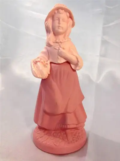 Collectible Vintage Avon Pink Girl Perfume Decanter, View more