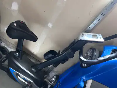 Get ready to take your fitness to the next level with this ProGear exercise bike! This used bike is...