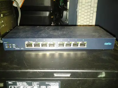 DATTO L8 8-PORT GIGABIT POE+ CLOUD MANAGED NETWORK SWITCH 1000+, View more
