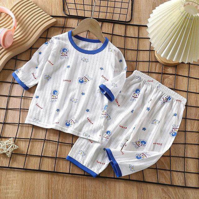 2024 New Children's Home Clothes Set Pure Cotton Boys Clothes  in Other in City of Toronto - Image 2