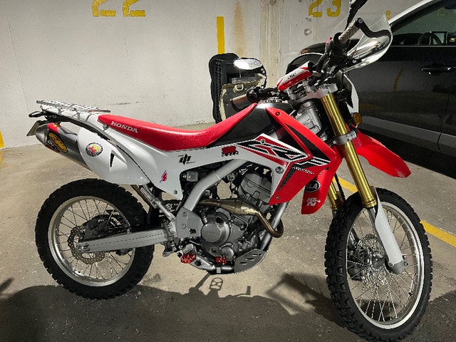 honda crf250l street legal