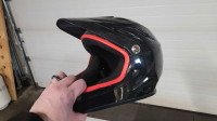 Bell BMX racing helmet.