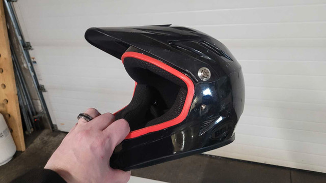 Bell BMX racing helmet. in BMX in St. Albert